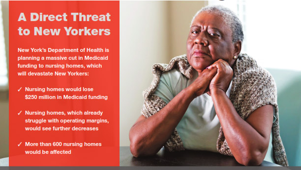 Nursing homes face drastic Medicaid funding cut