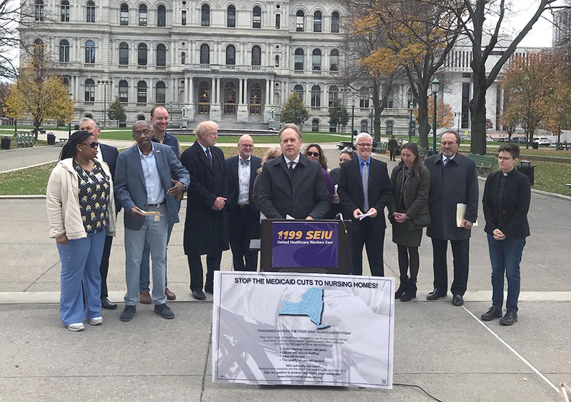 Healthcare Union, Nursing Home Providers, Join Lawmakers, Community Members, Others to Oppose Medicaid Funding Cuts