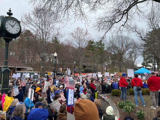 Yonkers Times: More Than One Thousand Rally in Mt. Kisco to Oppose Cuts to Social Security, Medicaid, and Essential Services
